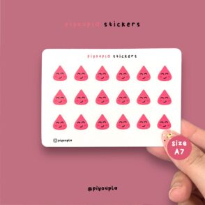 Period sticker sheet