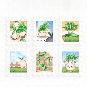 Umbibuddies Stamp Sticker