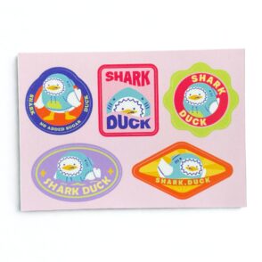 Vinyl Sticker -Sharkduck Mini Series