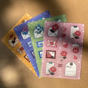 Stickersheet Glitter Series