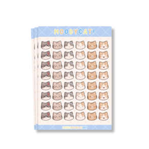 Moodycat Sticker Sheet