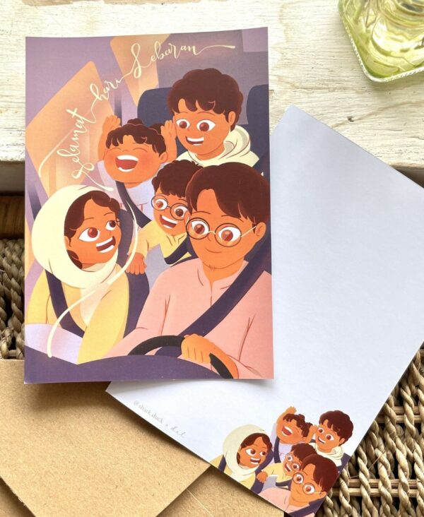 Selamat Hari Lebaran (Ungu)