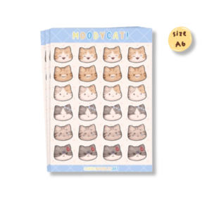 Big Moodycat Sticker Sheet