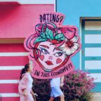 Die-Cut Stickers Hologram Stars - Dating