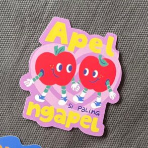 Vinyl Sticker - Apel