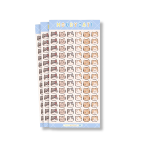 Mini Moodycat Sticker Sheet