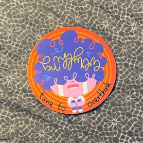 Vinyl Sticker - Overthink Series