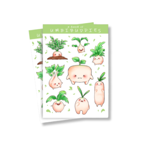 Umbibuddies Sticker Sheet