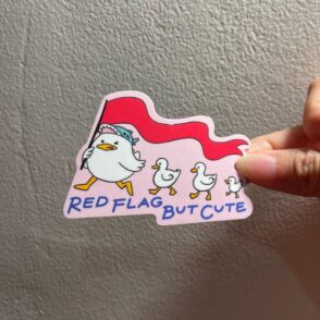Vinyl Sticker - Red Flag