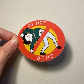 Vinyl Sticker - Do Not Bend