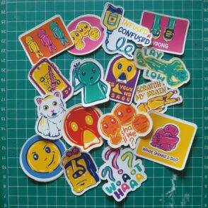 Anu S4 Sticker Single