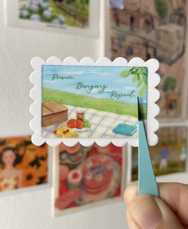 Diecut-sticker-piknik