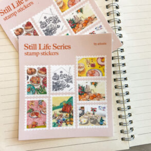 Still Life Stamp Sticker