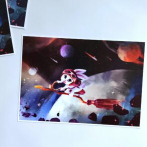 Starlit Journey Postcard