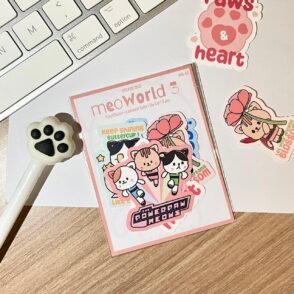 Sticker meoWorld 3