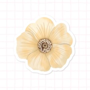 Single Ivory Daisy 03