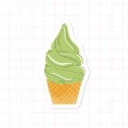 Single Matcha Ice Cream
