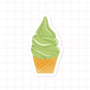Single Matcha Ice Cream