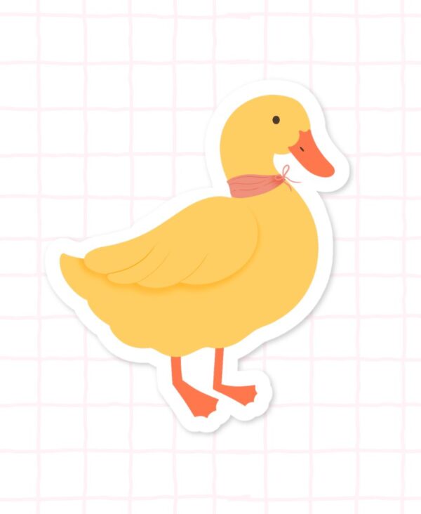 Single Yellow Duck