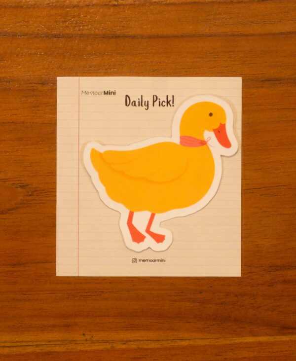 memoarmini-single-yellow-duck-with-insert-paper