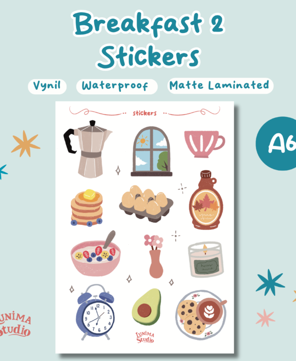 18 Breakfast 2 Sticker 18 Breakfast 2 Sticker