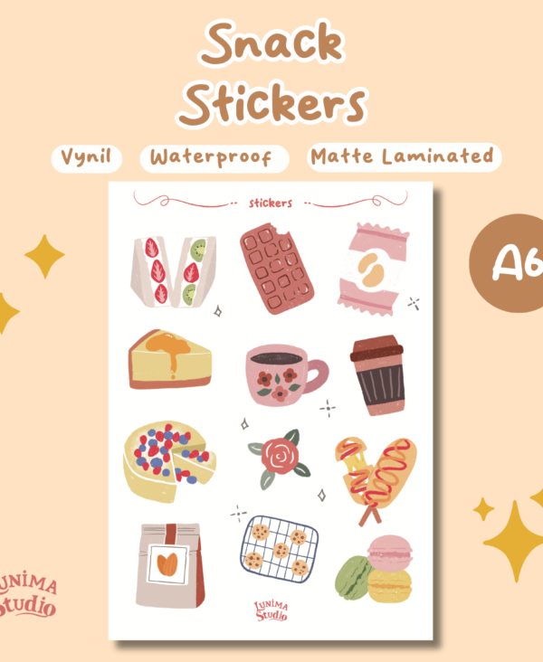 21 Snack Sticker 21 Snack Sticker