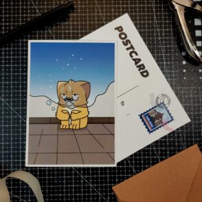 Chillpa - Sink in Thought Postcard