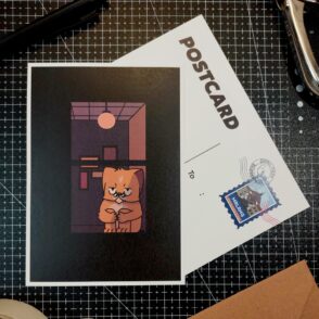 Chillpa - Night Thoughts Postcard