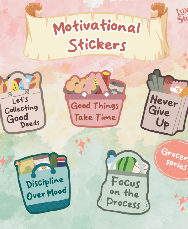 Motivational Sticker - Goreceries Series
