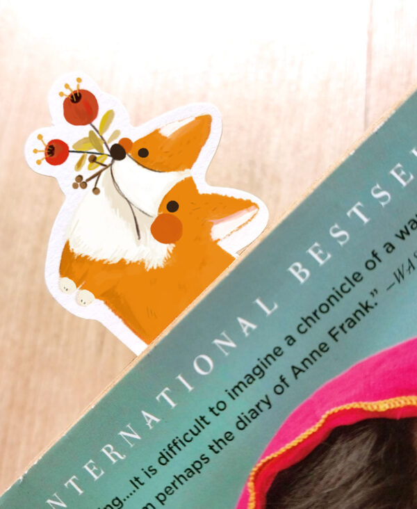 bookmark-corgi-hand1