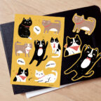 sticker-kucing-kuning