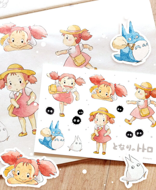 sticker-watercolor-totoro1