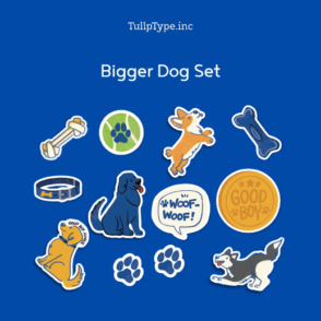TTI - Dog Lover Sticker Series Bigger Set