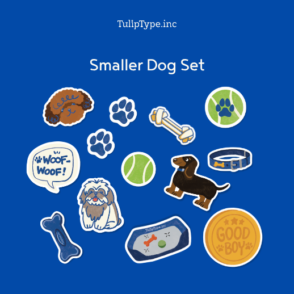 TTI - Dog Lover Sticker Series Smaller Set
