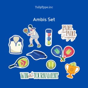 TTI - Padel Sticker Series Ambis Set
