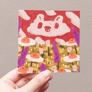 Suki's Cloud Art Print