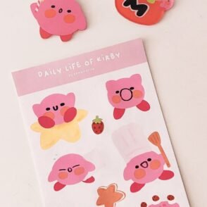 Kirby  Sticker Sheet