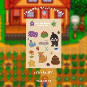 Stardew Valley Sticker Sheet