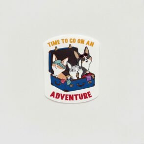 Time to go on an Adventure Sticker