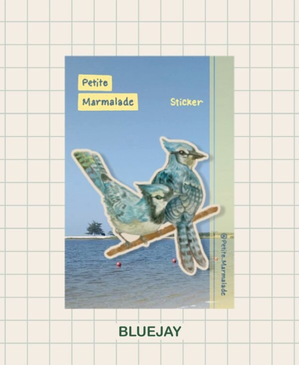 Big Sticker - Bluejay Big Sticker - Bluejay