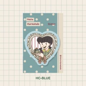 Petite Marmalade - Big Sticker - Happy Cake Blue