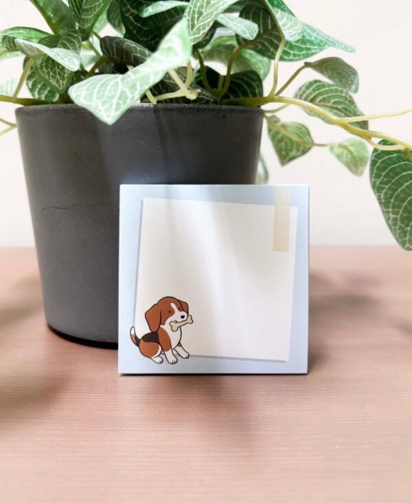 Black and White Modern Buy 1 Get 1 Instagram Post - Beagle Memo Pad_Small Black and White Modern Buy 1 Get 1 Instagram Post - Beagle Memo Pad_Small
