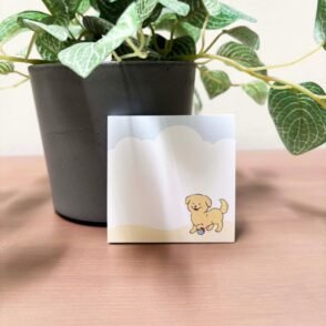 Golden Retriever Memo Pad