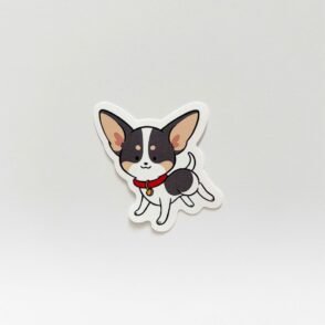 Chihuahua Black Sticker