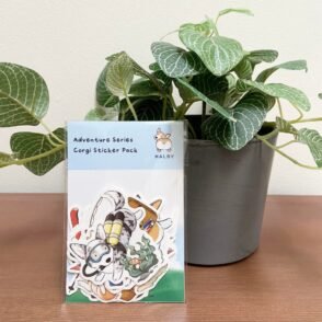 Corgi Adventures Sticker Pack