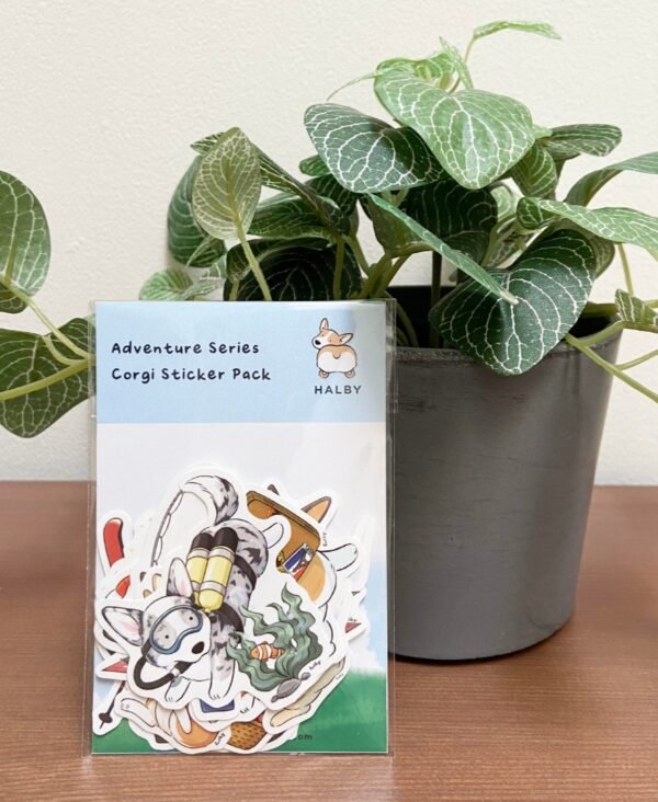 Corgi Adventures - Stiker pack small.jpg Corgi Adventures - Stiker pack small.jpg
