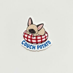 Couch Potato Sticker