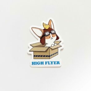 High Flyer Sticker