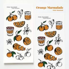 Petite Marmalade - Sticker Sheet - Orange Marmalade