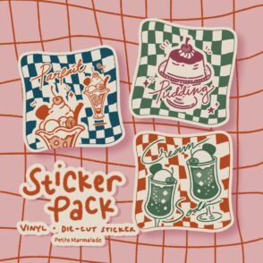 Petite Marmalade - Sticker Pack - Dessert